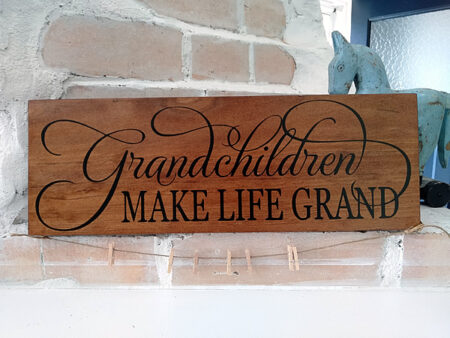 Grandchildren - Handmade sign