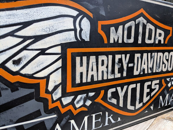 Harley - Riding Free - Metal Sign - Image 4