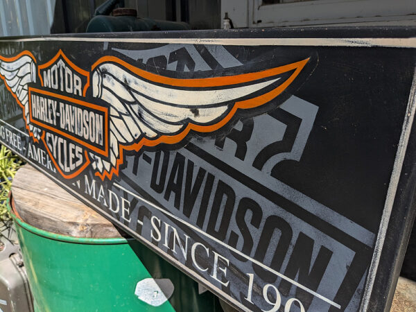 Harley - Riding Free - Metal Sign - Image 3
