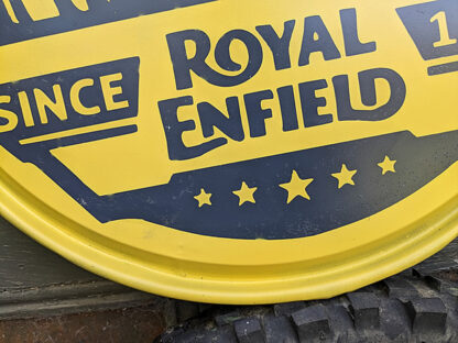 Royal Enfield – Round Metal Stamped drum lid - Image 5